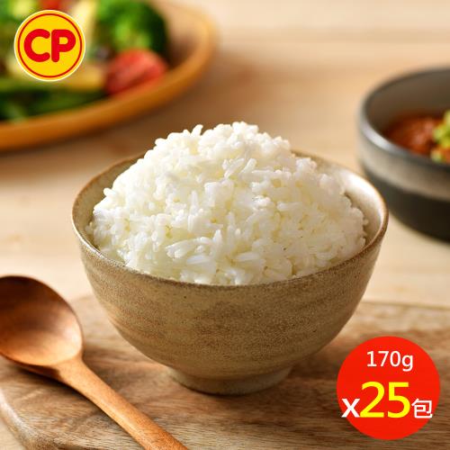 【卜蜂食品】大地天香熟白飯 超值25包組(170g/包) 無添加系列