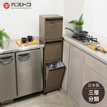 LIV PLUS｜ BESTCO Boite 三層分類垃圾桶