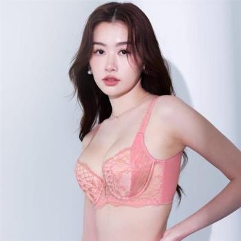 MX 摩奇 摩奇大V美背系列 C90.DEF70-85罩杯內衣 ZB4640PD(珊瑚粉)