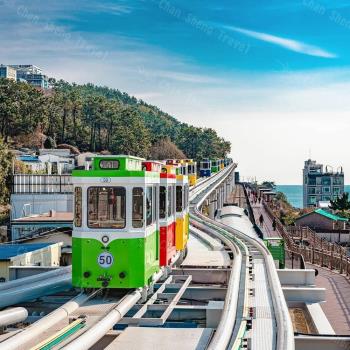 【樂遊釜山】奇幻相生之手.鐵路自行車.膠囊列車.樂天世界.積木村五日