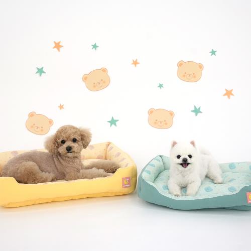 ParisDog 熊熊寵物雙面涼感床 L號