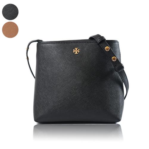 TORY BURCH EMERSON 防刮十字紋肩背/斜背二用水桶包-(新款任選)