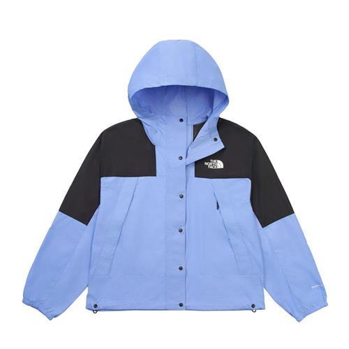 The North Face 北面 短版連帽外套 女裝 防潑水 防曬 藍紫【運動世界】NF0A8DGS6M9