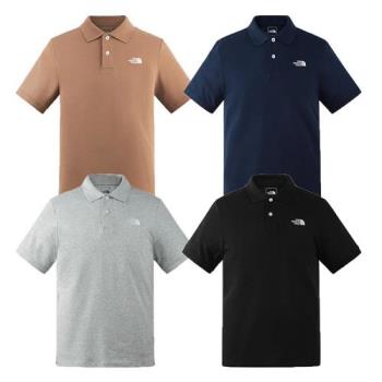 The North Face 北面 短袖上衣 男裝 棉質Polo衫【運動世界】NF0A87UX6IH/87UX8K2/87UXDYX/87UXJK3