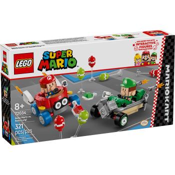 樂高積木LEGO 72034 202501 超級瑪利歐系列 - 瑪利歐賽車™-瑪利歐寶寶vs路易吉寶寶