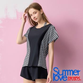 夏之戀SUMMERLOVE大女外搭長版四件式泳衣S25710