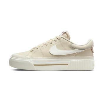 Nike W Court Legacy Lift 女 奶茶 休閒 穿搭 時尚 運動 休閒 休閒鞋 DM7590-200