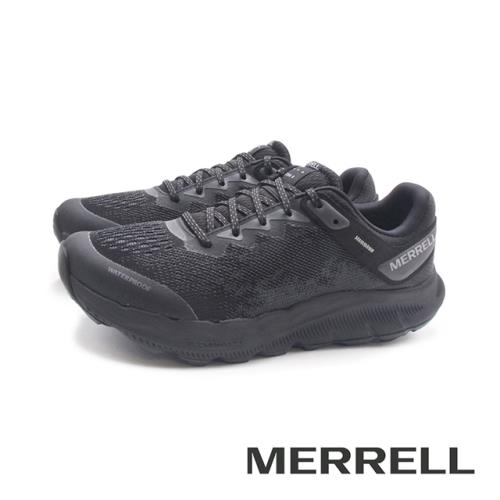 MERRELL(女)ANTORA 4 WP 防水輕量戶外越野健行運動鞋 女鞋-黑
