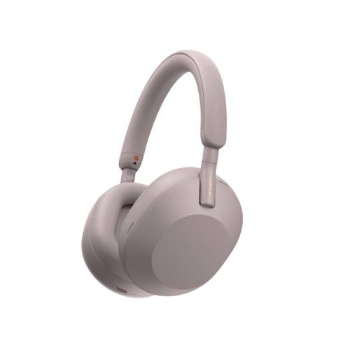 SONY 索尼 WH-1000XM5 降噪藍牙耳罩式耳機 玫瑰灰 自動降噪 超舒適輕量
