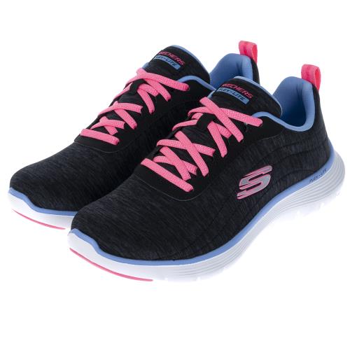 SKECHERS 女鞋 運動系列 FLEX APPEAL 5.0 寬楦款 (150207WBKMT)