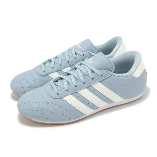 adidas 休閒鞋 Taekwondo Lace W 女鞋 藍 白 皮革 復古 跆拳道鞋 愛迪達 JS3317|休閒運動鞋|ETMall東森購物網