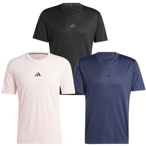 【下殺】Adidas 短袖上衣 男裝 吸濕排汗 黑/粉/藍【運動世界】IN5622/IX9092/JH3652