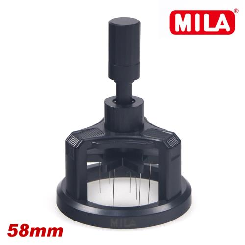 MILA 旋轉磁吸佈粉器58mm(鋁合金咖啡粉打散器)