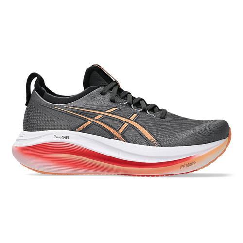 Asics 亞瑟士 慢跑鞋 男鞋 4E超寬楦 GEL-NIMBUS 27 緩衝 灰【運動世界】1011B957-021
