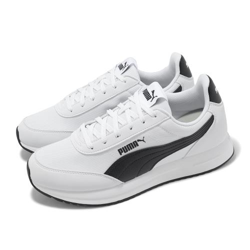 Puma 休閒鞋 R78 Lightwind 男鞋 女鞋 白 黑 拼接 緩衝 復古 情侶鞋 40026702