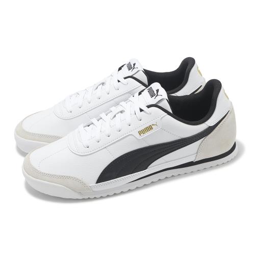 Puma 休閒鞋 Turino II OG 男鞋 女鞋 白 黑 皮革 麂皮 小白鞋 情侶鞋 39764605