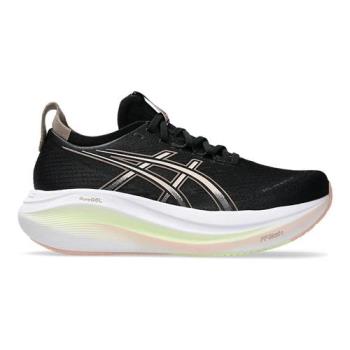 Asics 亞瑟士 慢跑鞋 女鞋 GEL-NIMBUS 27 緩衝 黑【運動世界】1012B753-003