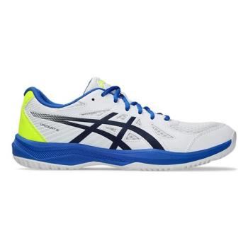 Asics 亞瑟士 排球鞋 男鞋 UPCOURT 6 白藍【運動世界】1071A104-103