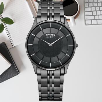 CITIZEN星辰 GENTS系列 簡約光動能腕錶 AR3017-58E