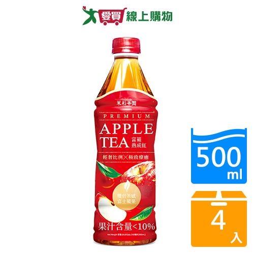 茉莉茶園富蘋熟成紅500mlx4【愛買】
