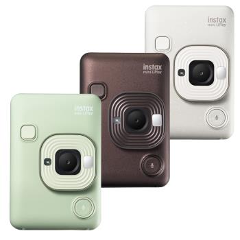 富士 FUJIFILM instax mini LiPlay 印相機 公司貨 送束口袋+相簿+可愛邊框貼