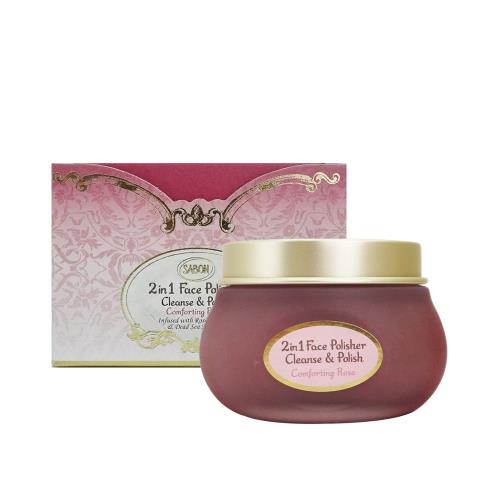 SABON 二合一臉部純淨磨砂膏(125ml) 珍萃玫瑰