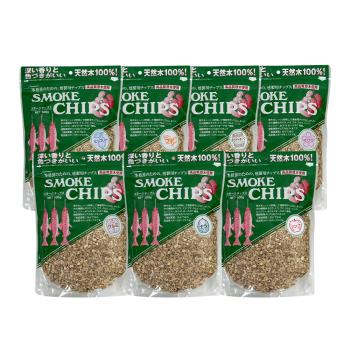 日本進誠 煙燻木片500g (櫻桃/橡木/核桃/蘋果/胡桃/櫸木/白櫟木) 煙燻木屑 燻材