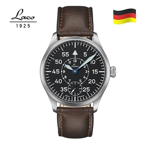 Laco 朗坤 862119.2 搭載優質ETA 6498.2機蕊飛行員錶原型 復古飛行員錶 42MM(飛行錶 經典錶)