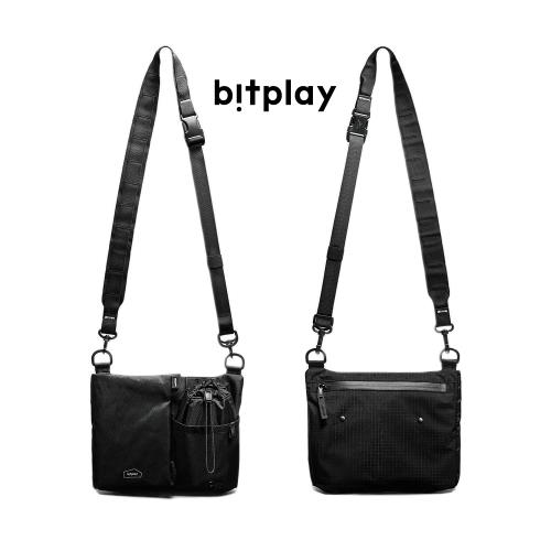 【bitplay】2L 跨境旅行小包-黑色/隨身/出國/逛街/護照/手機/水壺/錢包/自由行/登機