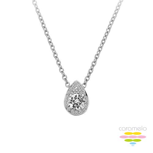 彩糖鑽工坊 30分 F/VS2 水滴鑽石項鍊 (天然鑽石)