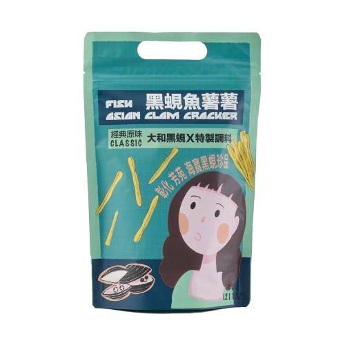 【壹顆蜆】海寶黑蜆魚薯條-原味60g
