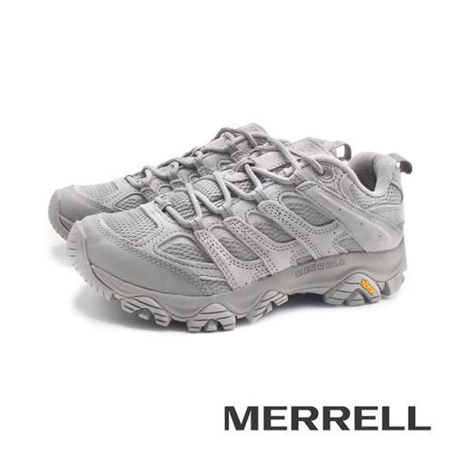 MERRELL(男)MOAB 3經典登山健行鞋 男鞋-淺灰色