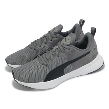 Puma 慢跑鞋 Flyer Runner 男鞋 女鞋 灰 黑 輕量 緩衝 運動鞋 19225703