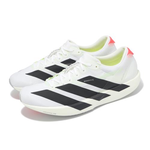 adidas 競速跑鞋 Adizero Adios 9 M 男鞋 白 黑 輕量 緩衝 路跑 運動鞋 愛迪達 IF9419
