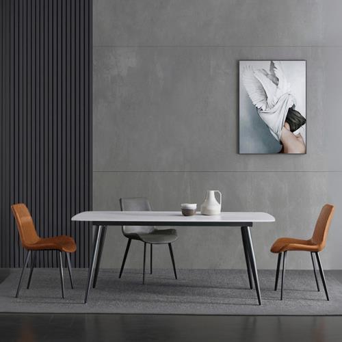 【IDEA】2入組匠心工藝義式皮革休閒椅/餐椅(化妝椅 皮椅 戶外椅 梳妝椅 書桌椅)