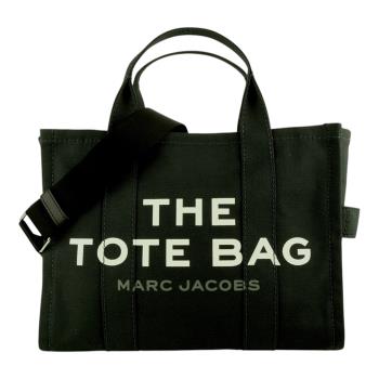 MARC JACOBS- TRAVELER字母帆布兩用托特包(森林綠)中款