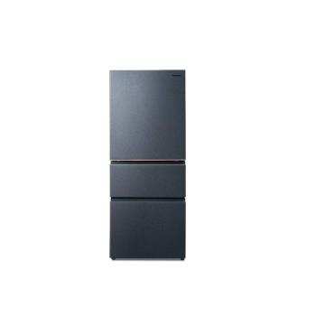Panasonic國際牌 NR-C505XV 500L 三門絲絨鋼板變頻電冰箱 夜幕黑 雲霧白