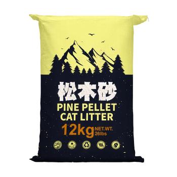 【pet story寵物物語】100%純松木砂12kg（2包）