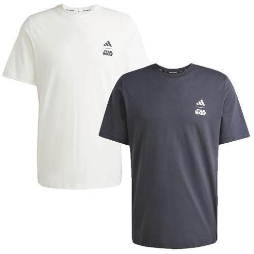 Adidas 短袖上衣 男裝 星際大戰 聯名款 米/黑【運動世界】JI5715/JI5716