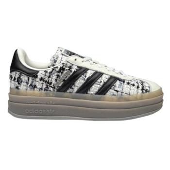 Adidas 休閒鞋 女鞋 厚底 小香風 GAZELLE BOLD 白【運動世界】JP5673