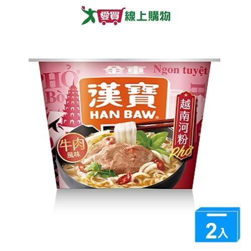 金車漢寶越式牛肉風味河粉72g【兩入組】【愛買】