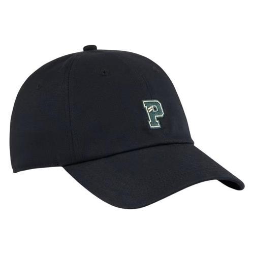 Puma 帽子 老帽 棒球帽 刺繡 黑【運動世界】02615501