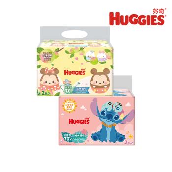 HUGGIES 好奇 純水濕巾 加厚型 70抽x2包x9串/箱 (迪士尼系列)