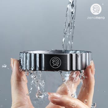 【zeroHero】義式磁力接粉環-58mm-槍灰色 /防飛粉/擴口設計/磁吸式/鋁合金接粉器/義式咖啡配件