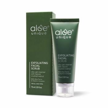 aloe unique優尼客-開普蘆薈去角質面部磨砂 75ml