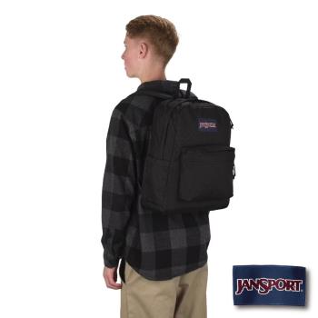 JANSPORT -SUPERBREAK PLUS 校園系列後揹包 -經典黑
