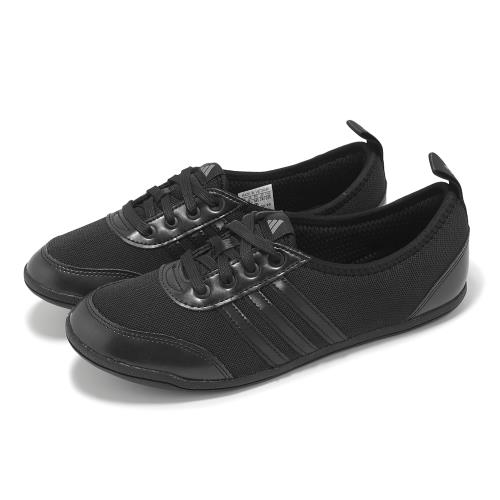 adidas 休閒鞋 Diona Ballet 女鞋 芭蕾風 黑 復古 愛迪達 JR7318