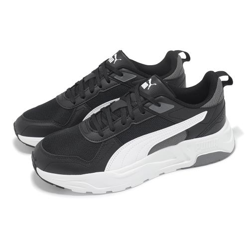 Puma 休閒鞋 Trinity 2 LT 男鞋 黑 白 厚底 緩震 多功能 運動鞋 40023102
