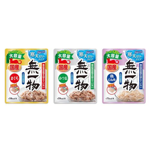 【無一物】寒天貓餐包120g（6包）