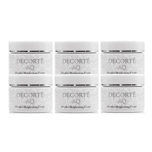 COSME DECORTE黛珂 AQ煥妍嫩白輕乳霜6ml*6 - 全新改版 (正統公司貨)